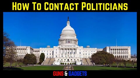 How To Contact Politicians