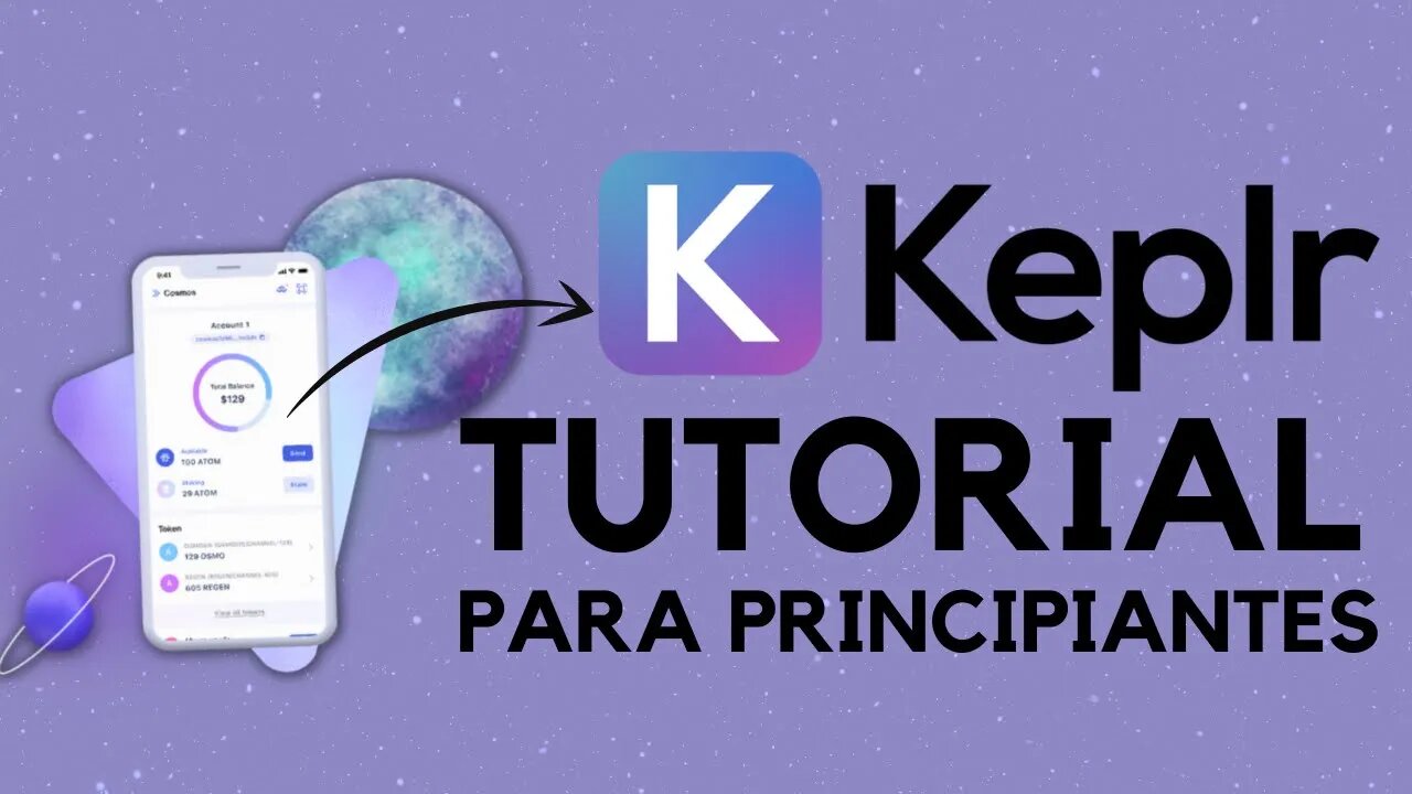 ⭐️ Keplr TUTORIAL COMPLETO para principiantes en ESPAÑOL 2022 -| 👉Guía PASO a PASO