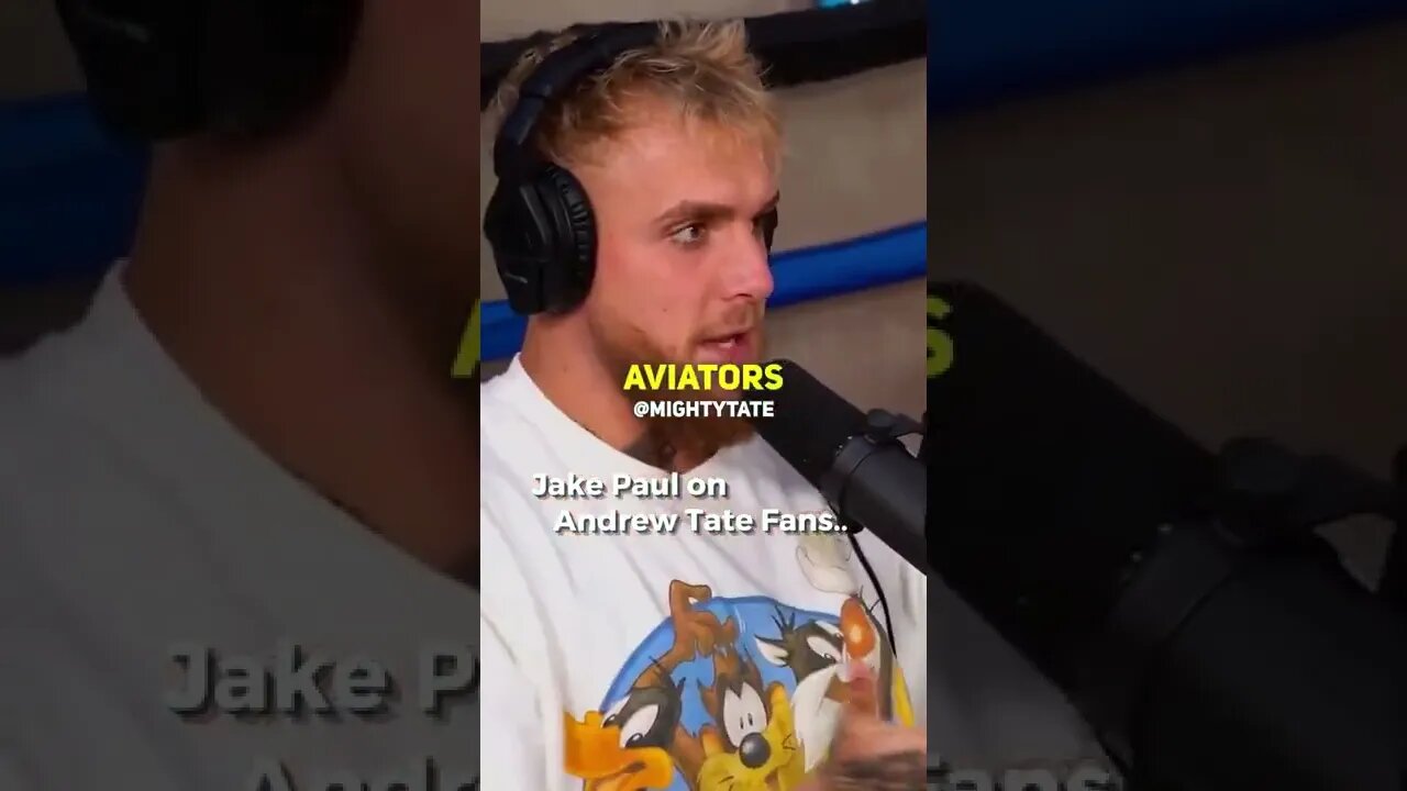 Jake Paul makes Fun of Andrew Tate