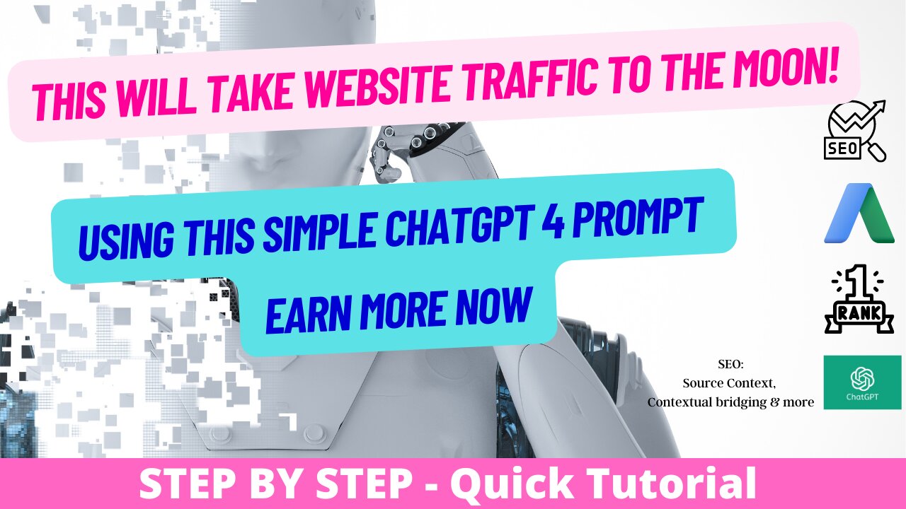 ✅ No Fluff - Boost Your SEO with Context Bridging & Structuring Using ChatGPT4💡