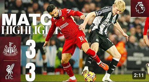 Highlights: Newcastle 3-3 Liverpool | ANOTHER Mo Salah Premier League