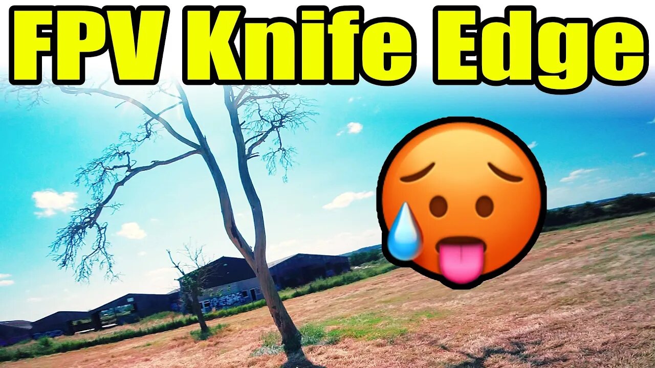 FPV Freestyle Knife Edges at the farm bando on Walksnail