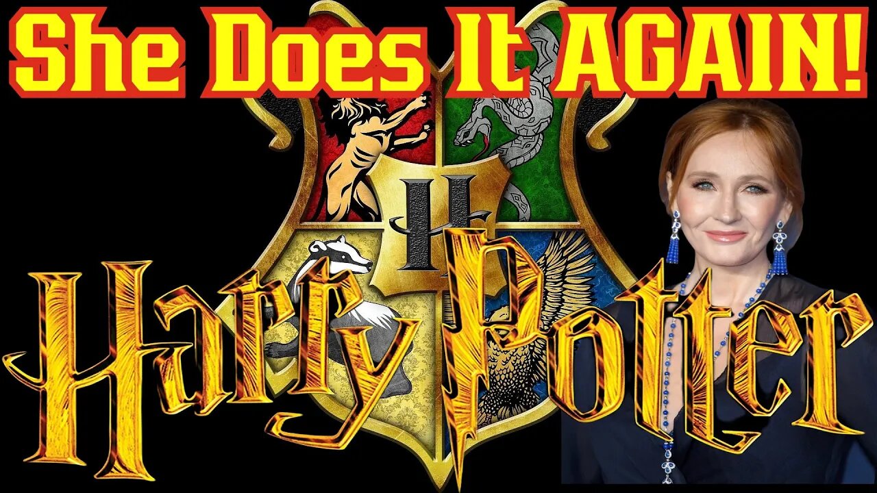 Harry Potter Author J.K. Rowling Cause More OUTRAGE! Latest Announcement Causes MELTDOWNS! Hogwarts