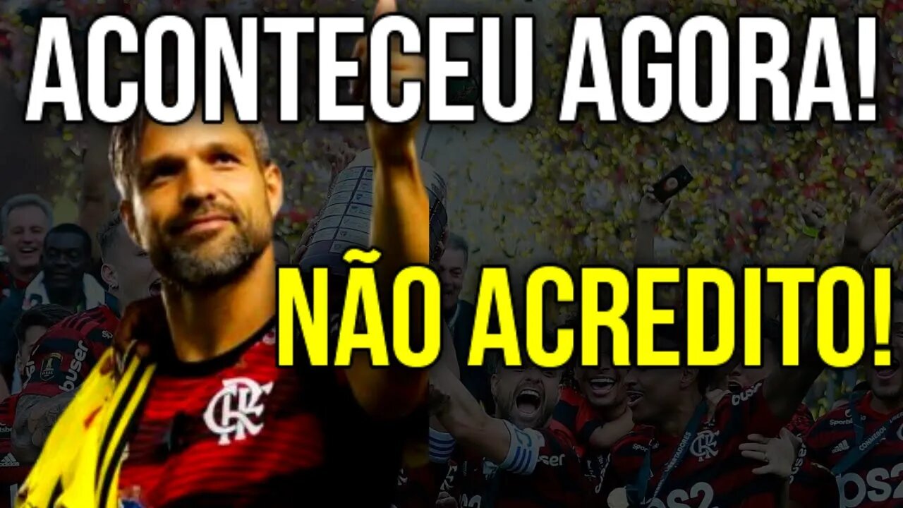 NOTÍCIA DE ÚLTIMA HORA! SAIU AGORA! DIEGO RIBAS PODE DEIXAR O FLAMENGO - É TRETA!!!