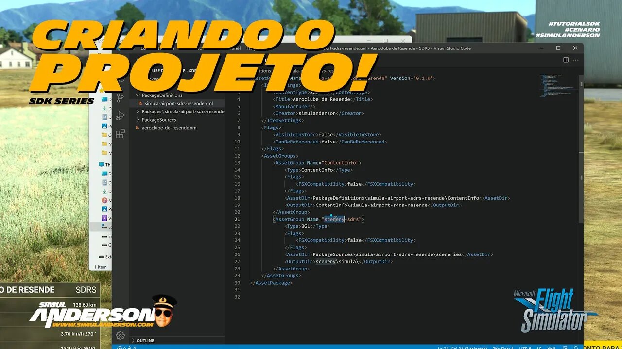 Criando o Projeto, Como Obter ReferĂȘncias + Dicas - SDK Series #02