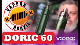 Voopoo Doric 60 - Vape Pen com 2500mAh com 60W - Review PTBR