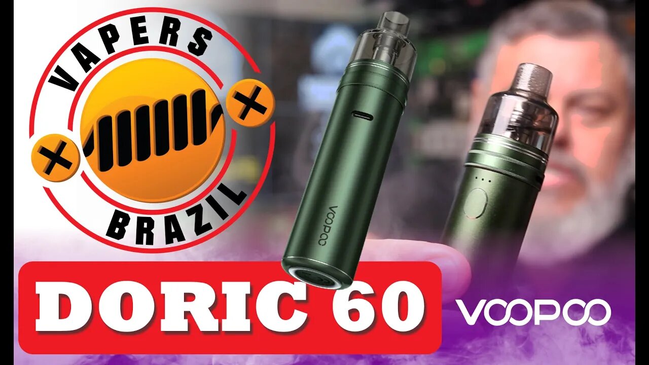 Voopoo Doric 60 - Vape Pen com 2500mAh com 60W - Review PTBR