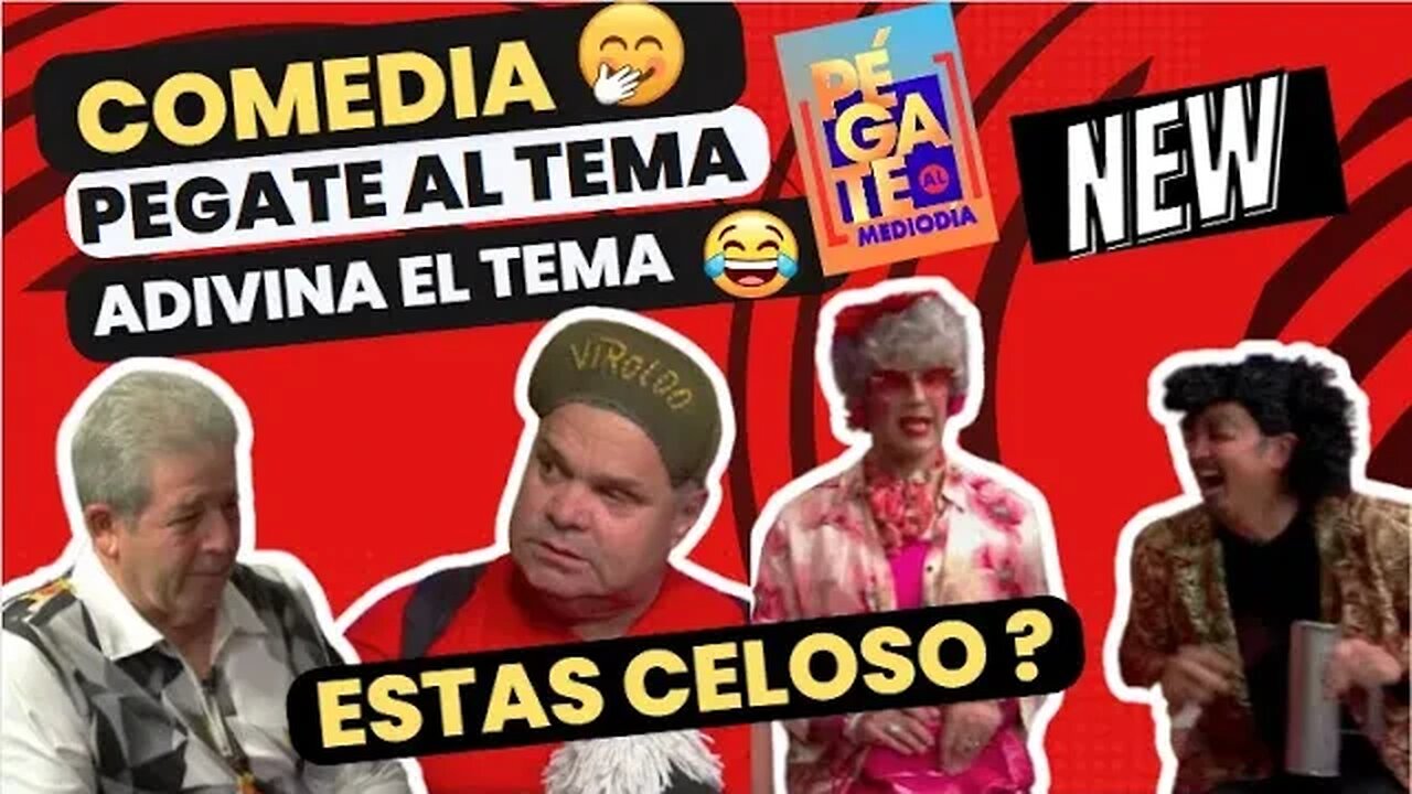 Comedia Pegate al tema Junior estás celoso? Pégate al mediodía #humor #chistes #chiste #comedia