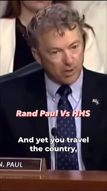 Rand Paul VS HHS
