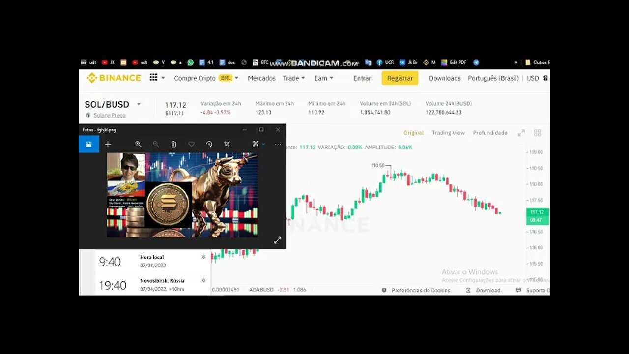 Cripton Solana coin analise 2- 10 :02 07/ 04 2022 Cesar Dantas & J.K Especialista btc Solana