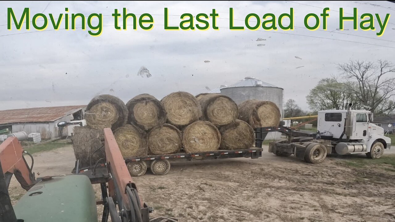 Moving the last load of hay