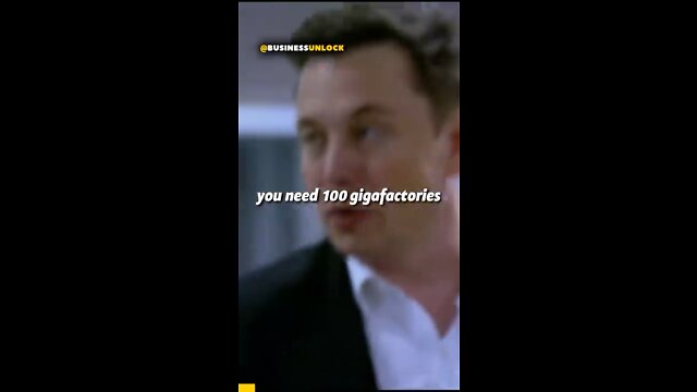 100 Gigafactories Energy For The World 🌎