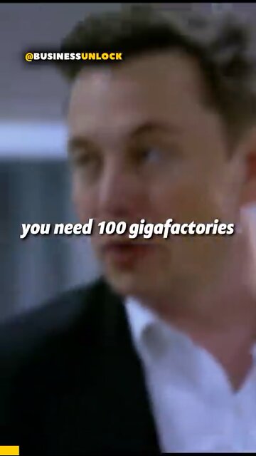 100 Gigafactories Energy For The World 🌎