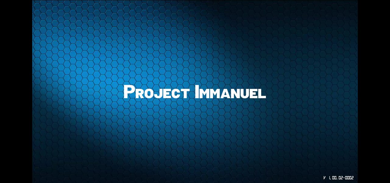 Project Immanuel - The Corona Crisis