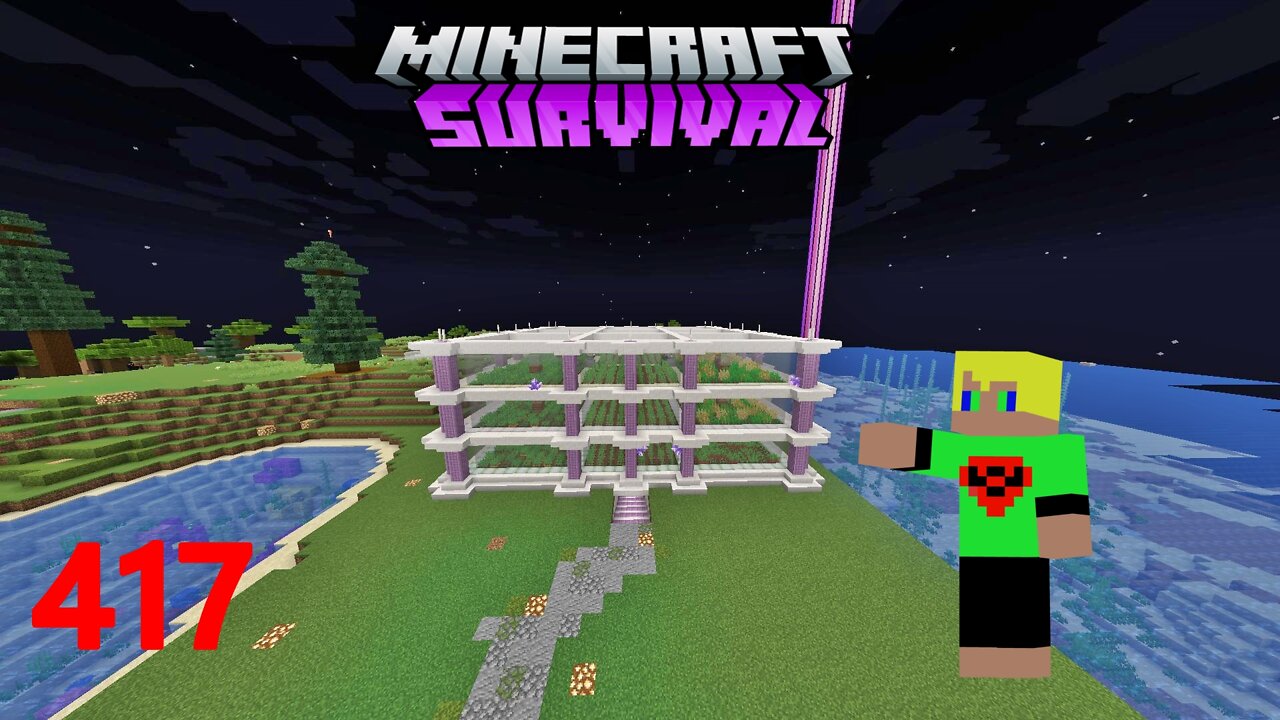 MINECRAFT SURVIVAL 1.19.1 DECORANDO A FARM DE LEGUMES-#417