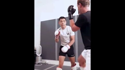 Mark Zuckerberg MMA training