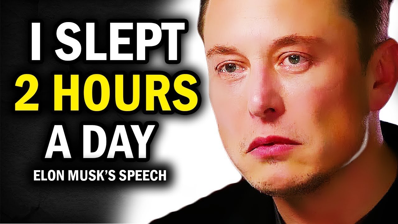 Elon Musk Life Story | SpaceX motivational speech | Elon Musk Success Story