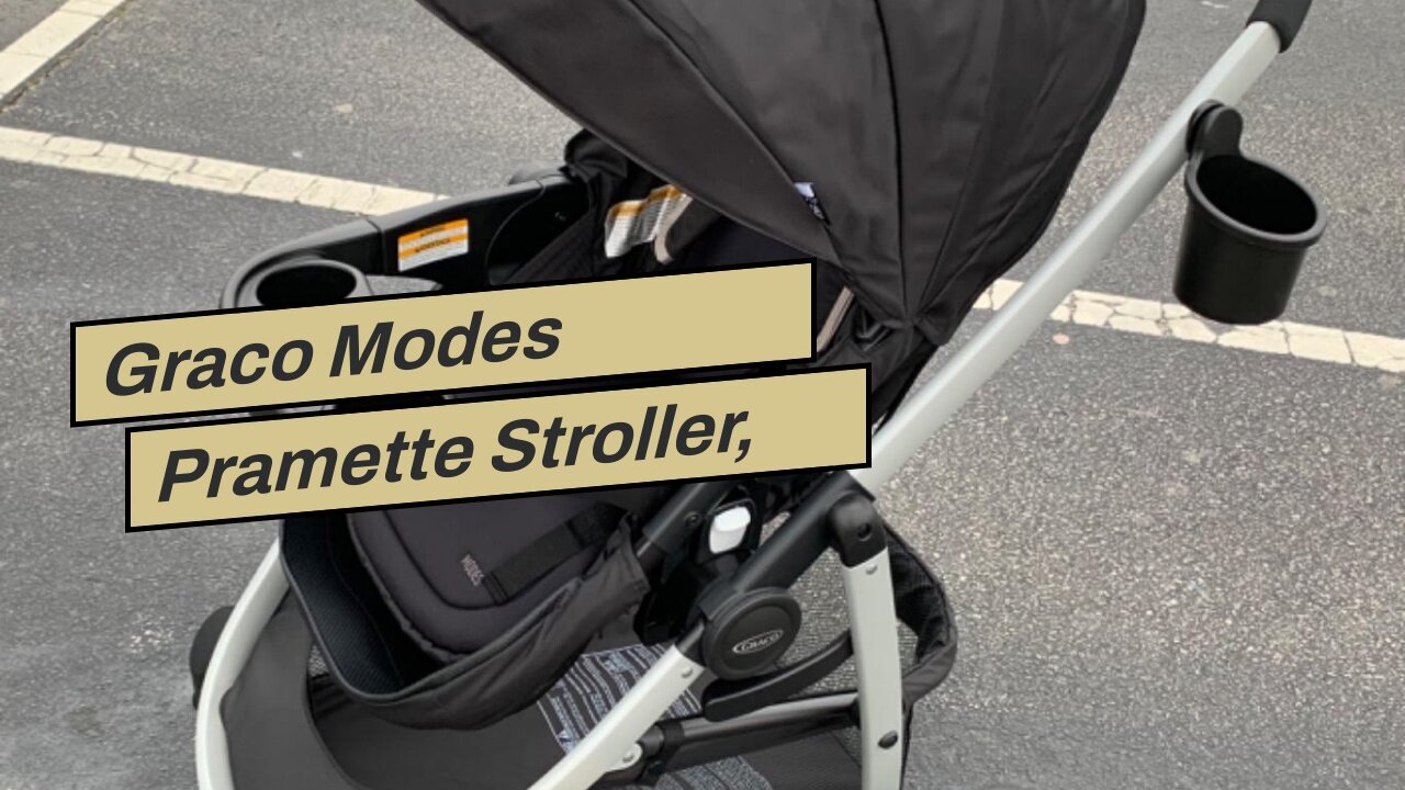 Graco Modes Pramette Stroller, Baby Stroller with True Pram Mode, Reversible Seat, One Hand Fol...