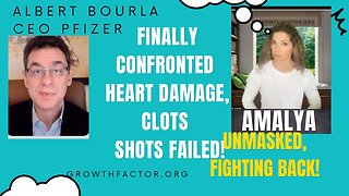 ALBERT BOURLA, PFIZER CEO, CONFRONTED