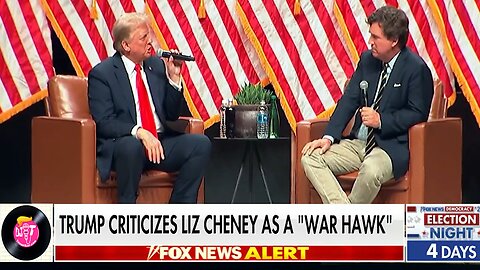 Trump Calls Liz 'War Hawk,' Media 卍 Dems Frame It as Violent Threat / Call for Cheney's Execution