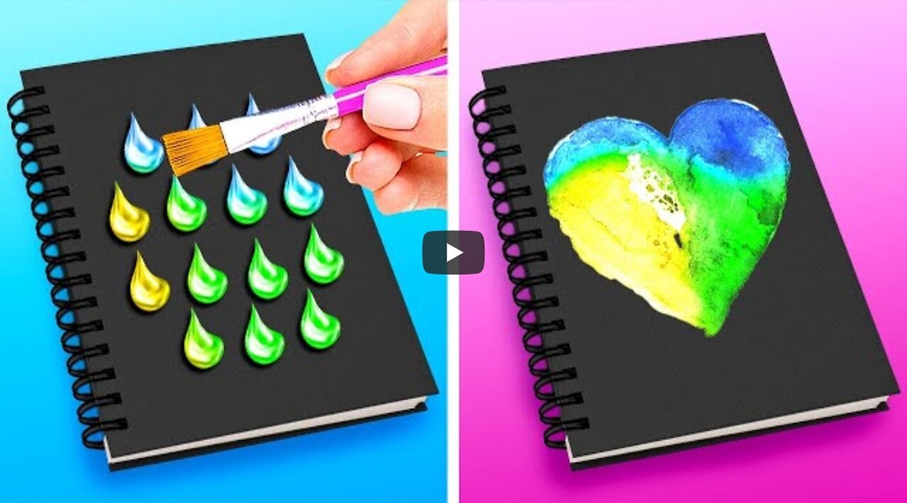 ART CHALLENGE and DRAWING TRICKS || Easy drawing hacks for Beginners