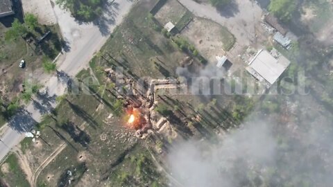 Russian Artillery Units Hammering Ukrainian Strongholds & Personnel In Severodonetsk Pt.2