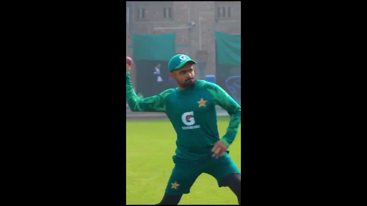 Pakistani Team practicing in nets