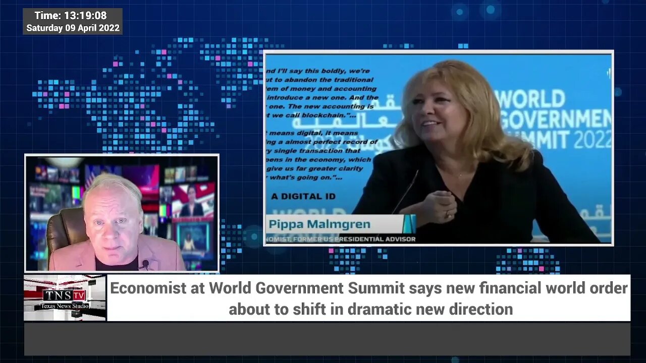 Globalists Spill the Beans at the World Government Summit -PROGRAMMABLE MONEY