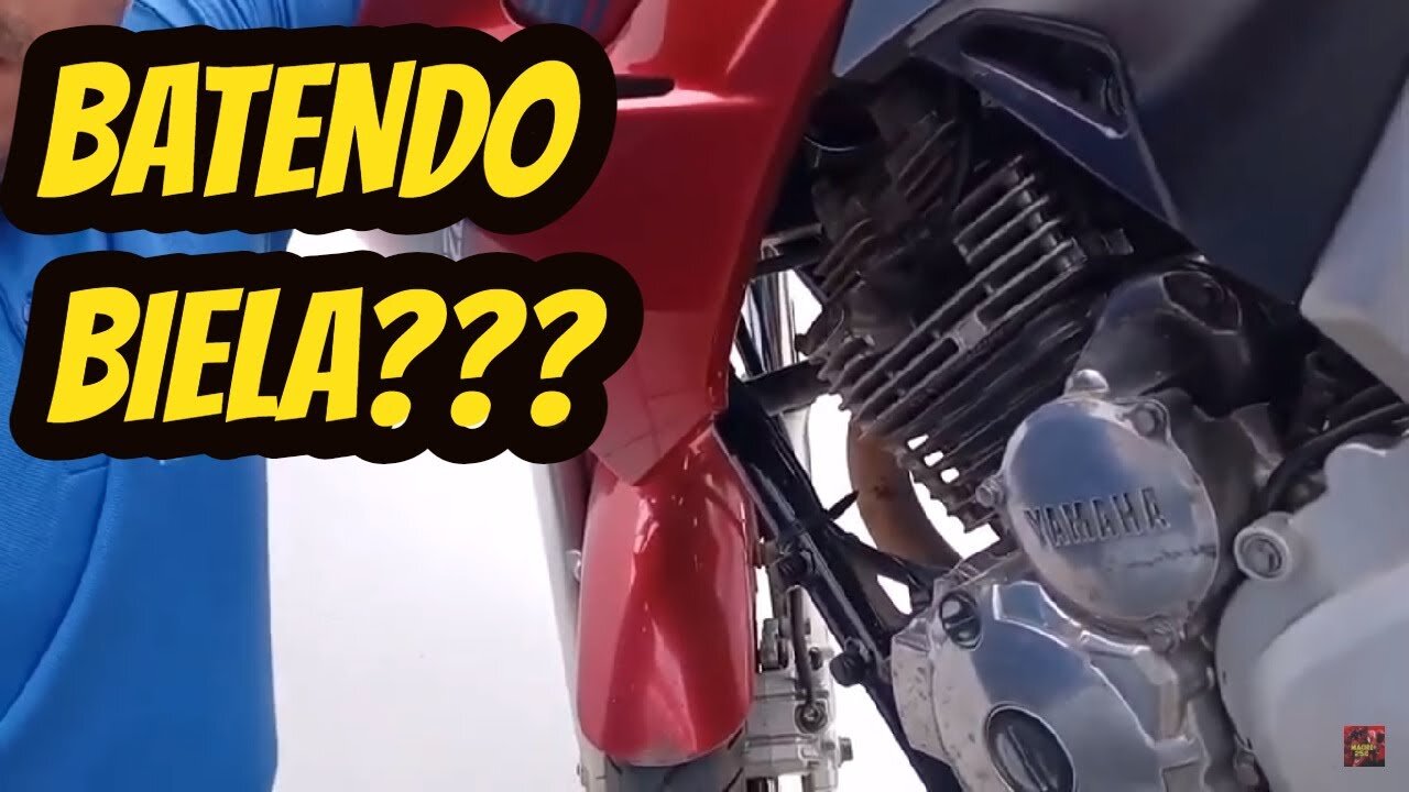 FAZER 250 COM BARULHO NO MOTOR / FAZER 250 BATENDO BIELA / VÍDEO RESPOSTA