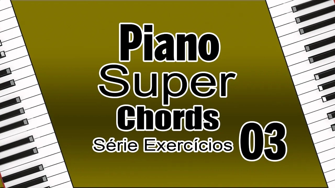 PIANO SUPER CHORDS - SÉRIE EXERCÍCIOS 03 - DOMINE AS INVERSÕES DAS TRÍADES MAIORES PARTE 2 - #Shorts