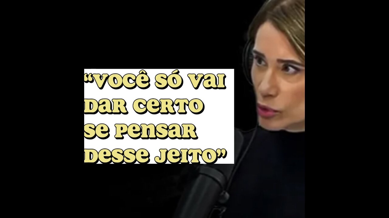 VOCÊ SÓ VAI DAR CERTO SE PENSAR DESSE JEITO!!!