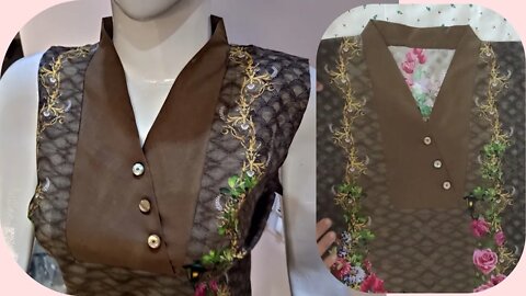 Stylish Neck Design Cutting & Stitching in Urdu/Hindi