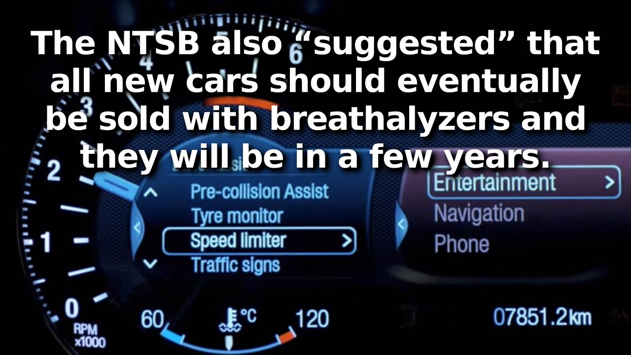 I Was Right! NTSB “Suggesting” Speed Limiting Driving Tech Be Mandated in New Cars Here in the US