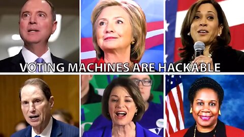 10 Minutes of Democrats Complaining About Hackable Voting Machines!