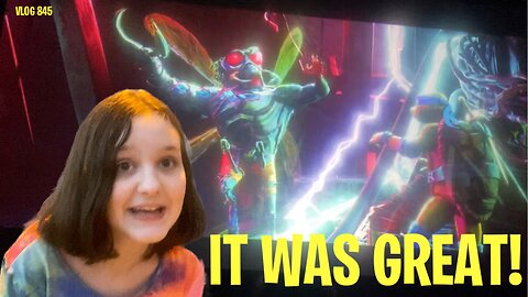 IT WAS GREAT - August 1/23 (VLOG 845) #mutantmayhem #tmnt #pizza