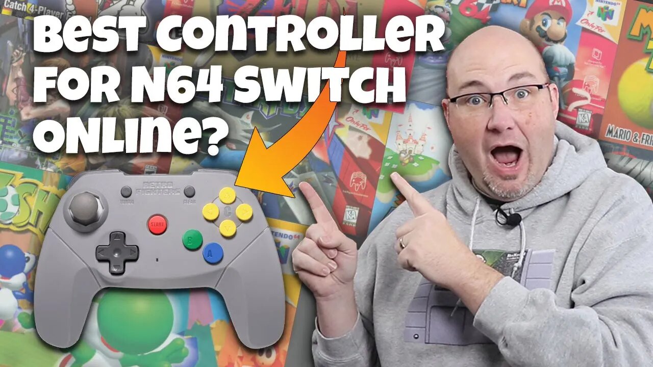 The Best N64 Switch Online Controller? Brawler64 Wireless USB