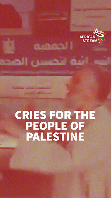 CRIES FOR THE PEOPLE OF PALESTINE