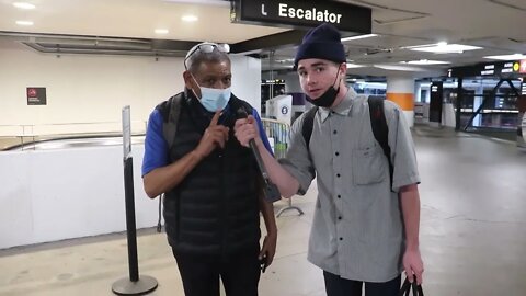 Foreign Man Answers Trump or Biden