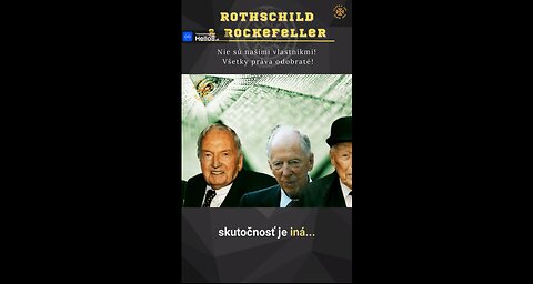 ⚡️ Rothschild, Rockefeller,... nie są naszymi właścicielami!