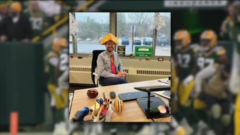 East coast school principal shares love for Packers with students