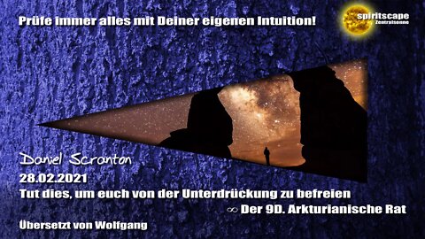 Tut dies, um euch von der Unterdrückung zu befreien ∞ Der 9D. Arkturianische Rat