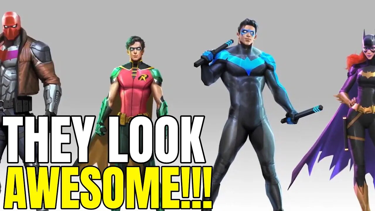 I'm VERY Impressed By The Gotham Knights Suits - They Look AWESOME