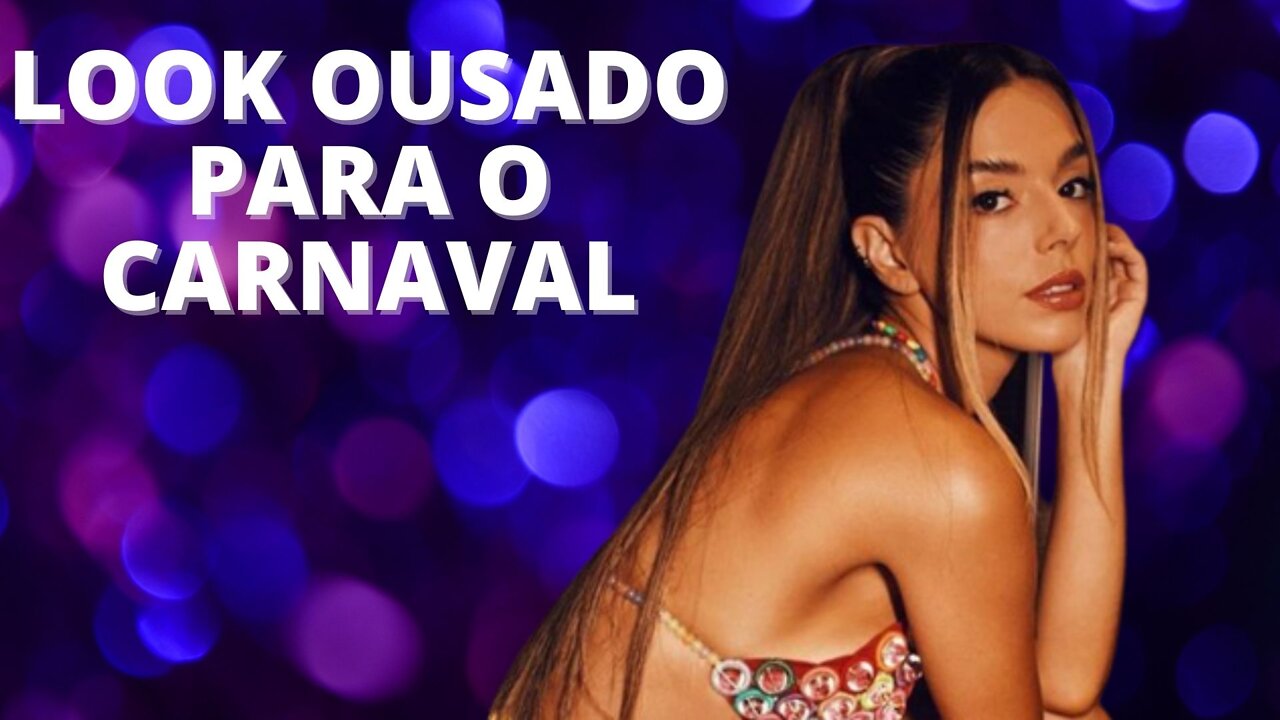 CANAL 1 NA TELA GIOVANNA LANCELOTTI EXIBE LOOK OUSADO PARA O CARNAVAL, SENSUAL