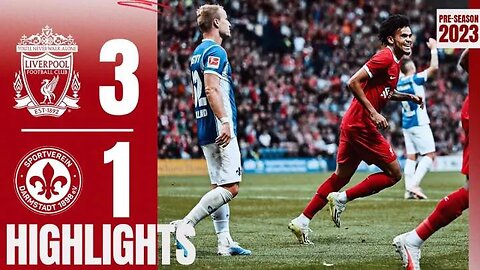 Liverpool 3 - 1 Darmstadt (Aug-07-2023) Football Friendly Highlights #football #footballhighlight