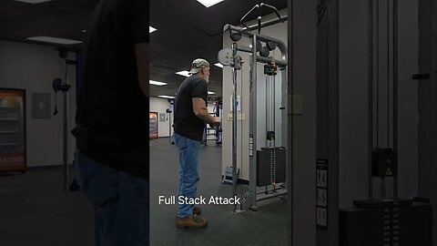 Full Stack Attack Triceps, Crazy old man