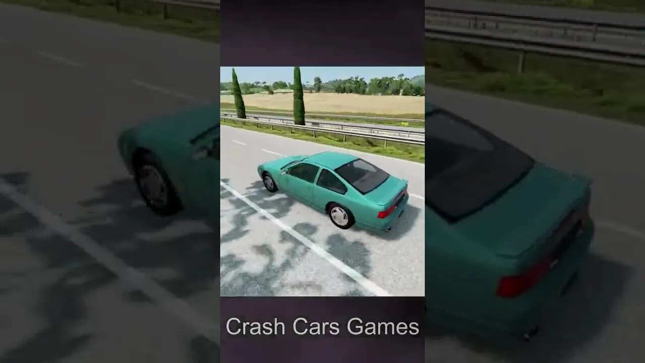 Car vs Outpost 1 #shorts