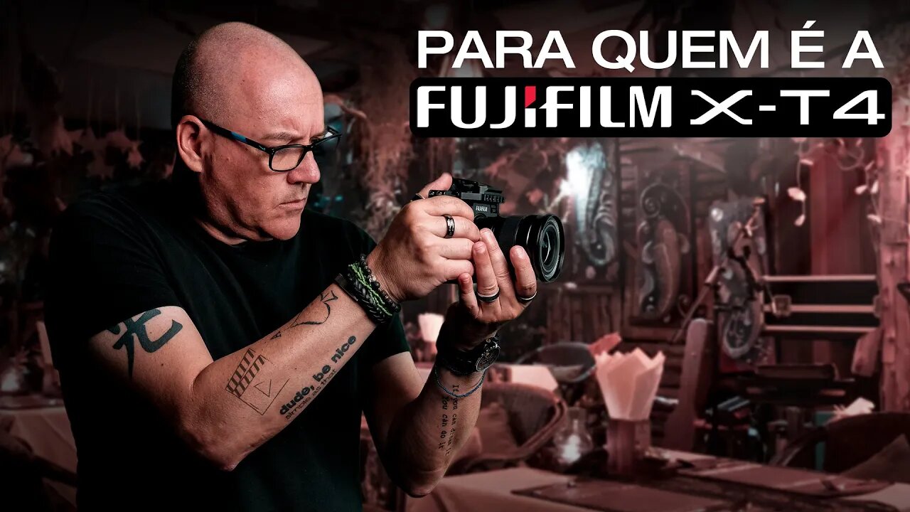 🔴 FUJIFILM X-T4, essa CAMERA é PARA MIM? [Câmera Mirrorless] [🎬 Cortes]