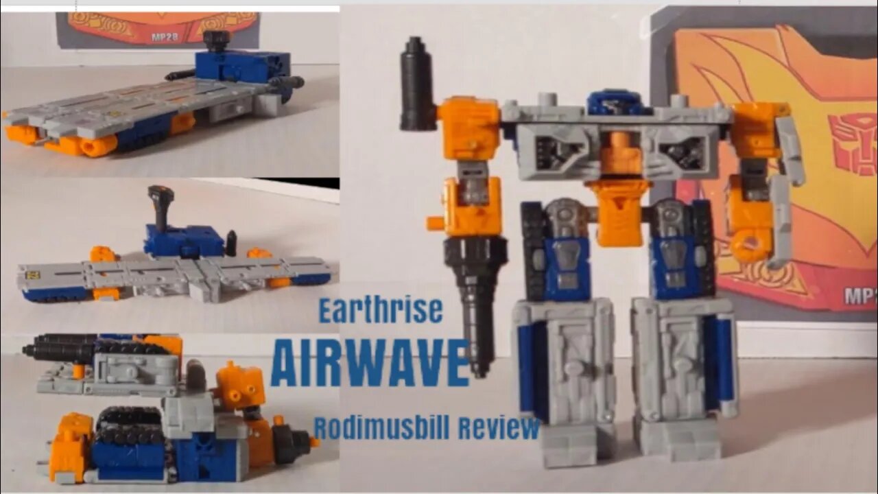 Earthrise AIRWAVE Review Transformers War For Cybertron Deluxe Decepticon Modulator Figure (Wave 2)