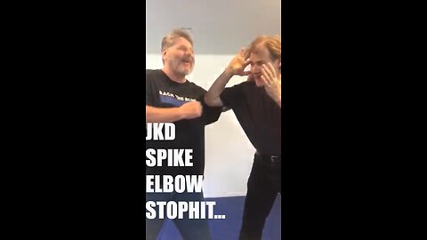 JKD SPIKE ELBOW STOPHIT BY JKD SIFU MIKE GOLDBERG