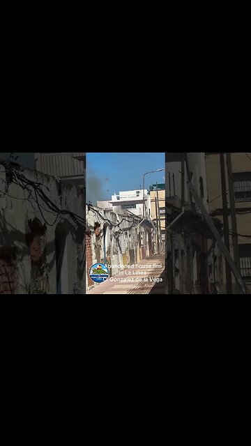 Abandoned House Fire in La Linea Spain